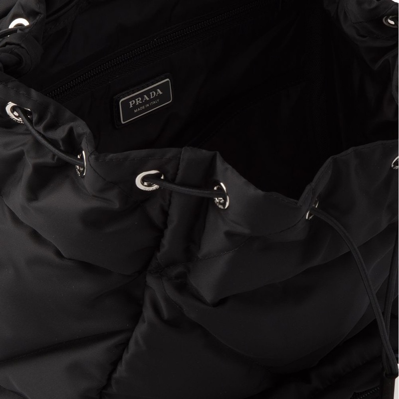 Prada 男士 logo標牌雙肩包均碼碼27X17X45CM-4