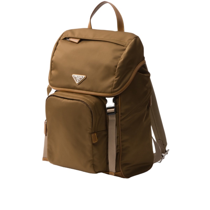 Prada 男士 Re-Nylon雙肩包均碼碼27cm*17cm*45cm-4