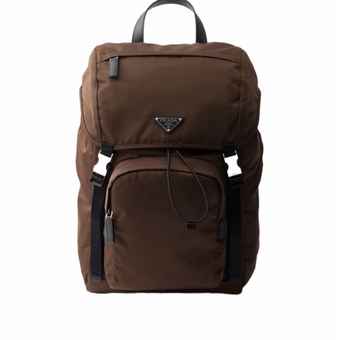 Prada 男士 翻蓋雙肩包均碼碼27cm*17cm*45cm