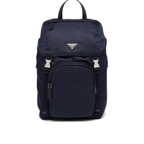 Prada 男士 徽標雙肩包均碼碼27cm*17cm*45cm