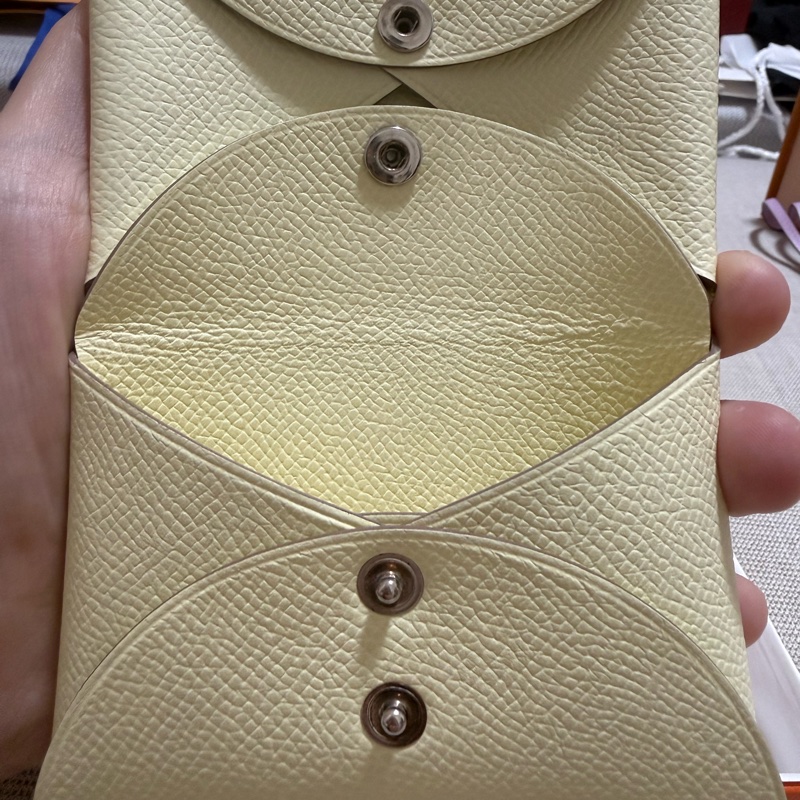 Hermès Calvi Duo Calvi duo 米爾頓黃 Jaune Milton W刻-2