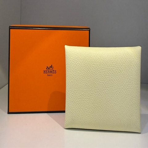 Hermès Calvi Duo Calvi duo 米爾頓黃 Jaune Milton W刻