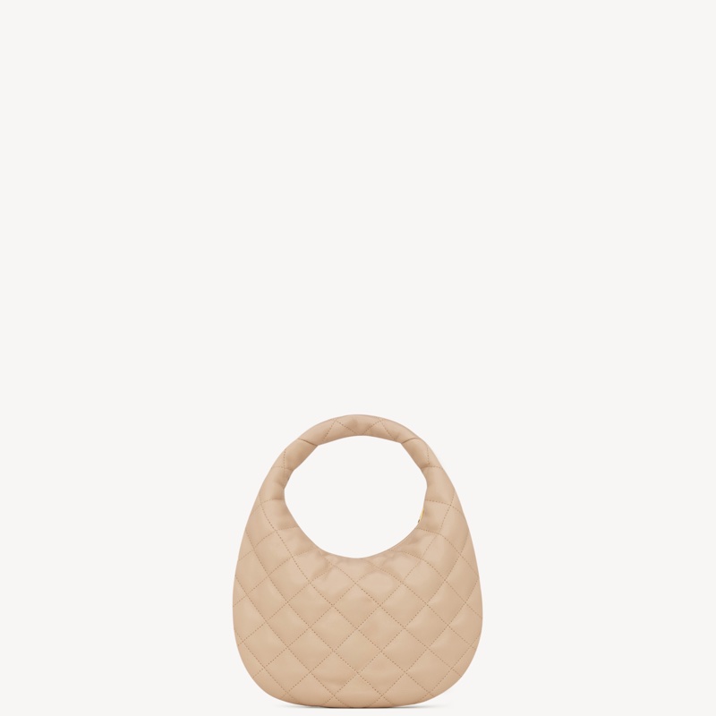 Saint Laurent 女士 ICARINO絎縫納帕皮革手袋均碼碼-3