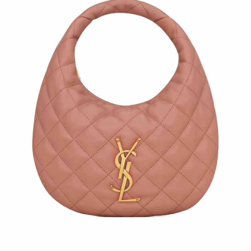 Saint Laurent 女士 ICARINO絎縫納帕皮革手袋均碼碼-4