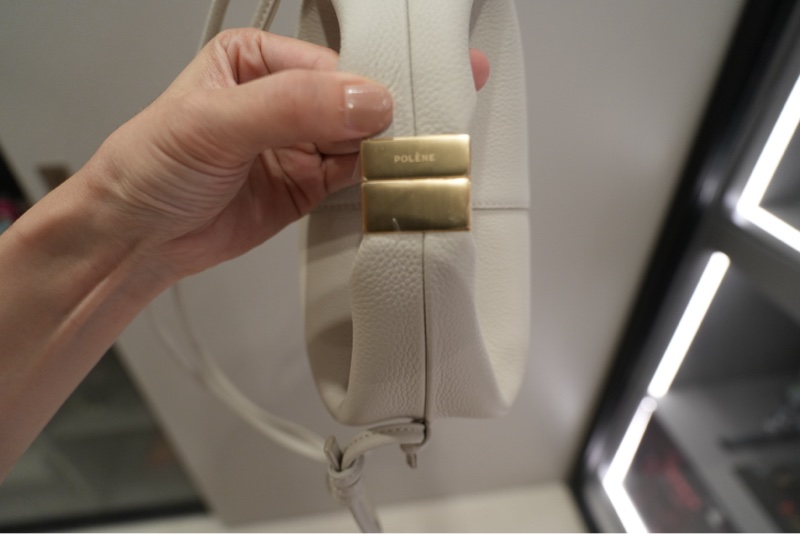 Polène Béri 經典雲朵包（粉白色）-1