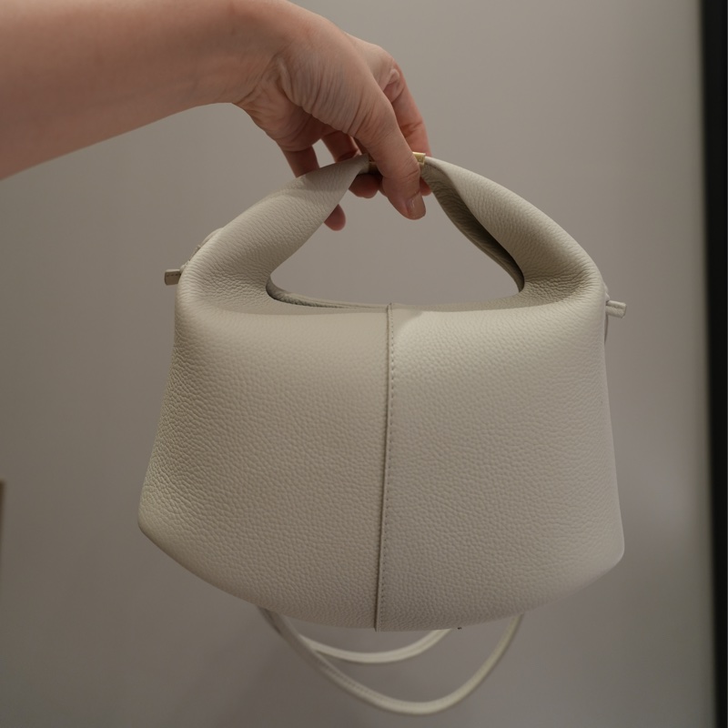 Polène Béri 經典雲朵包（粉白色）-3