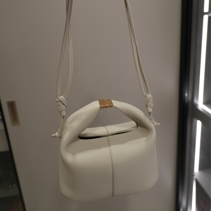 Polène Béri 經典雲朵包（粉白色）-4