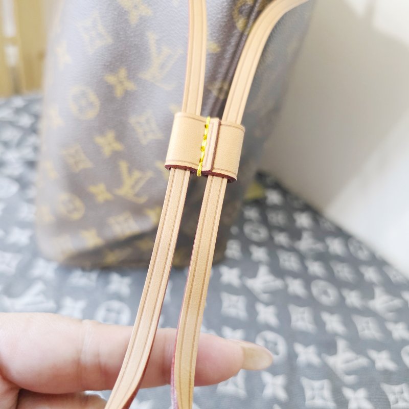 母親節降價  二手Louis Vuitton LV 原花neverfull MM中款 購物包 肩背包-18