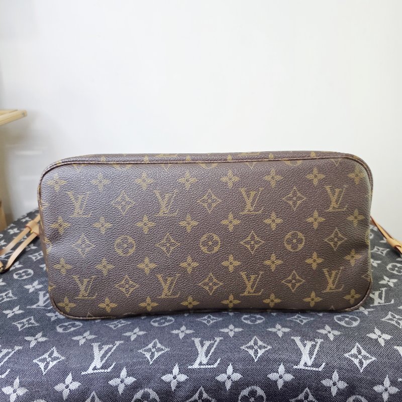 母親節降價  二手Louis Vuitton LV 原花neverfull MM中款 購物包 肩背包-25
