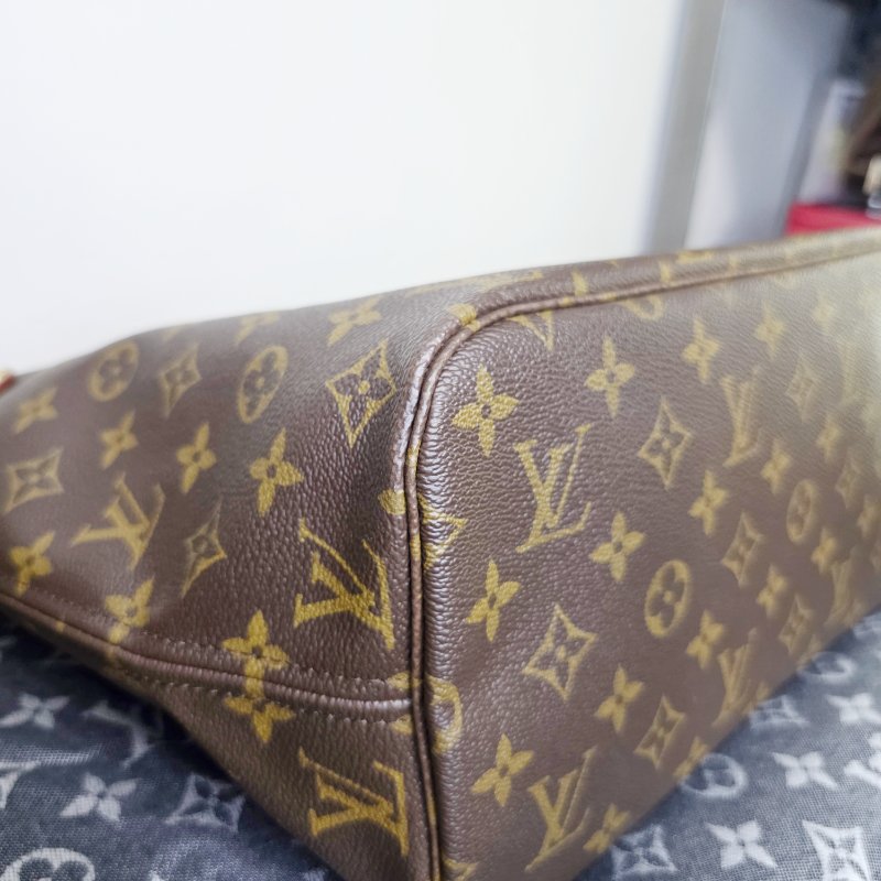 母親節降價  二手Louis Vuitton LV 原花neverfull MM中款 購物包 肩背包-27