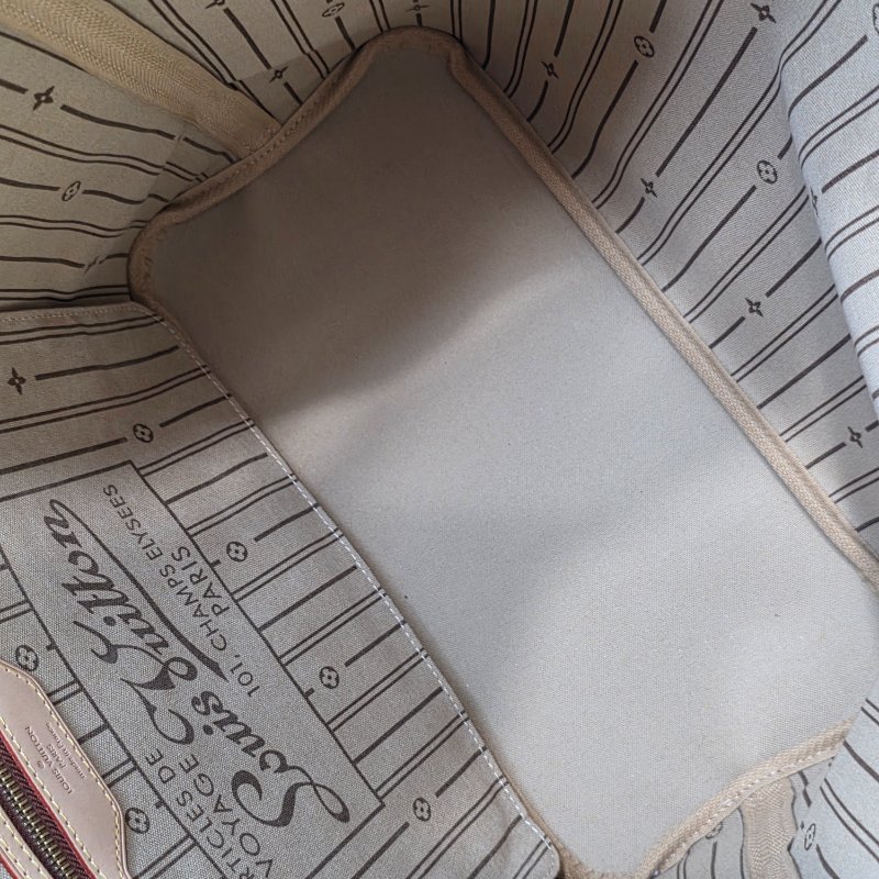 母親節降價  二手Louis Vuitton LV 原花neverfull MM中款 購物包 肩背包-33