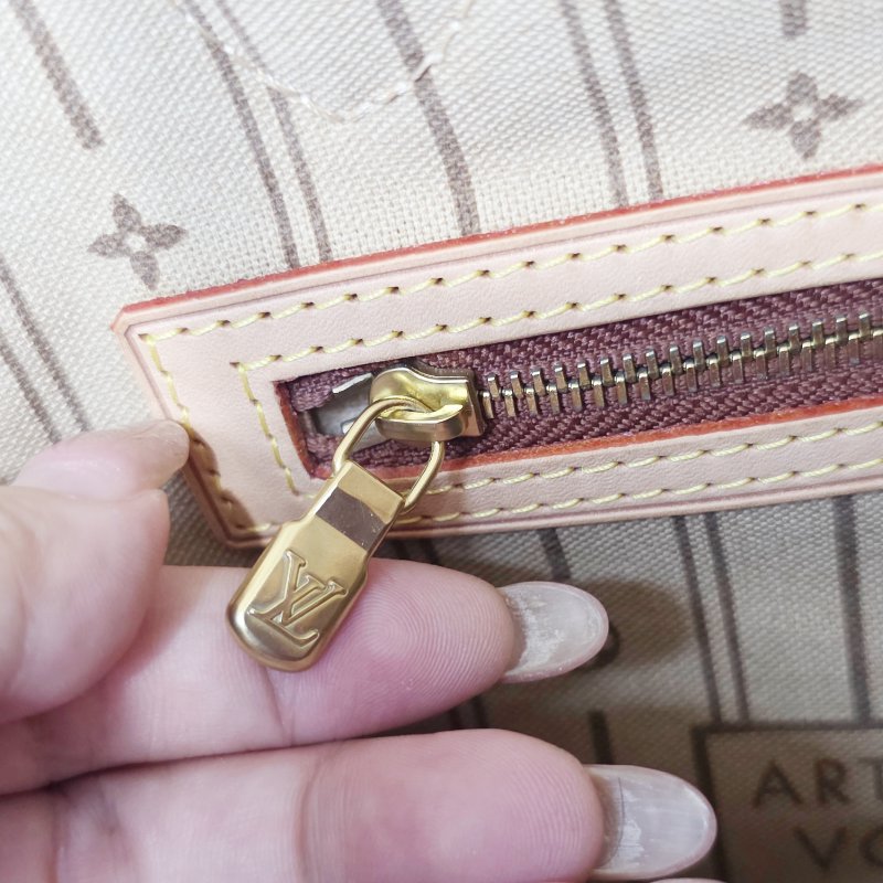 母親節降價  二手Louis Vuitton LV 原花neverfull MM中款 購物包 肩背包-36