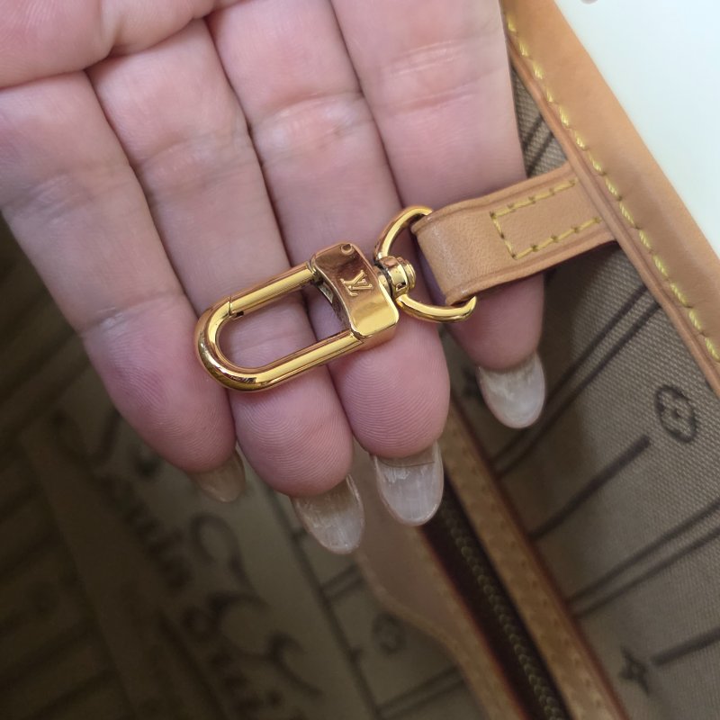 母親節降價  二手Louis Vuitton LV 原花neverfull MM中款 購物包 肩背包-37