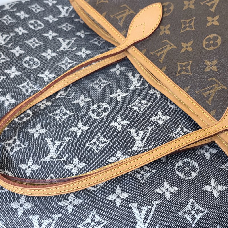 母親節降價  二手Louis Vuitton LV 原花neverfull MM中款 購物包 肩背包-38