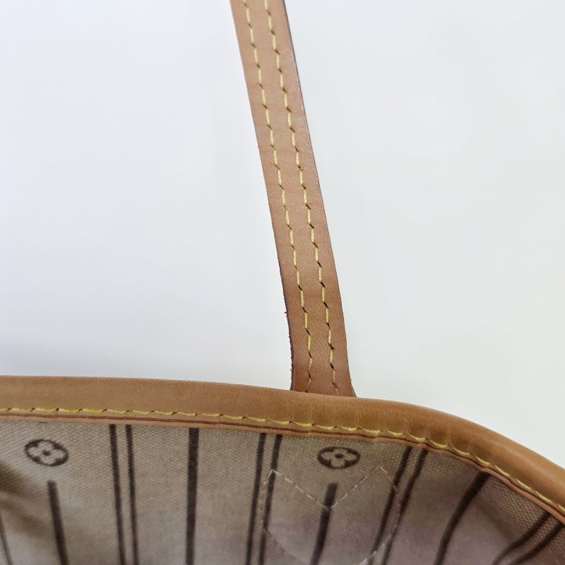 母親節降價  二手Louis Vuitton LV 原花neverfull MM中款 購物包 肩背包-43