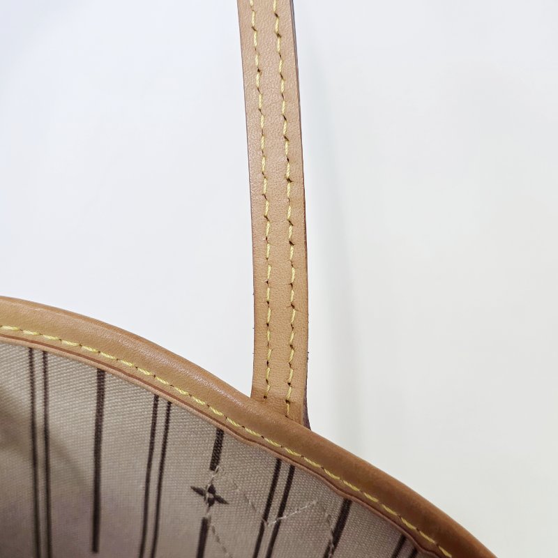 母親節降價  二手Louis Vuitton LV 原花neverfull MM中款 購物包 肩背包-45