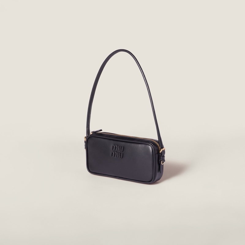 Miu Miu 女士 拉鍊單肩包均碼碼20cm*4.5cm*10cm-1