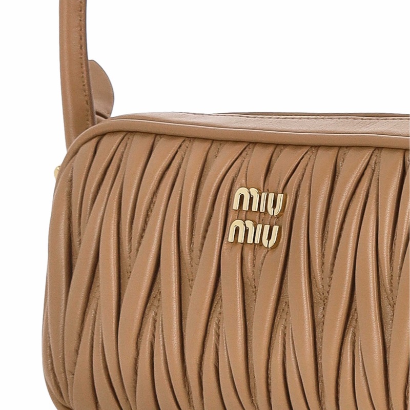 Miu Miu 女士 拉鍊手提包均碼碼常規、20cm*4.5cm*10cm-1