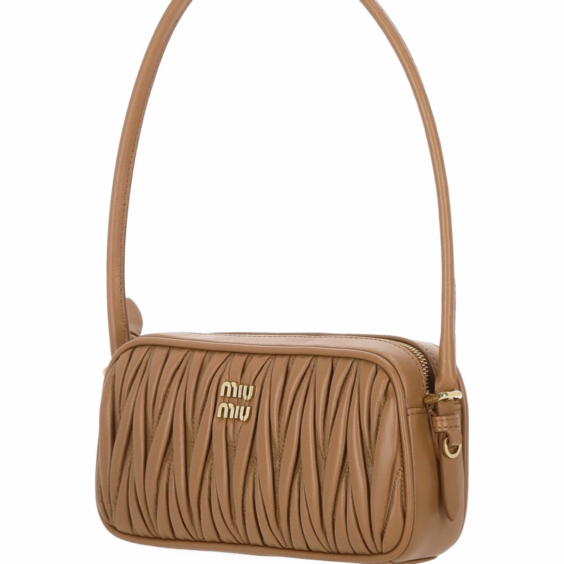 Miu Miu 女士 拉鍊手提包均碼碼常規、20cm*4.5cm*10cm-2