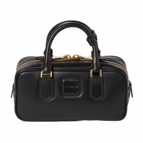 Miu Miu 女士 Arcadie小號徽標圖案單肩包均碼碼小號、22cm*7.5cm*10.5cm