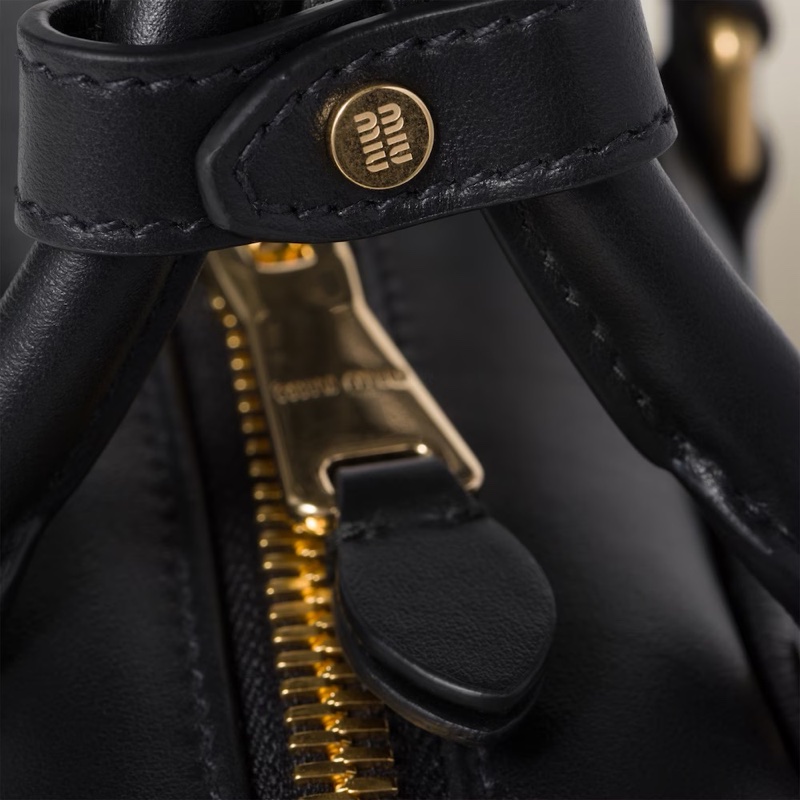 Miu Miu 女士 Arcadie小號徽標圖案單肩包均碼碼小號、22cm*7.5cm*10.5cm-4