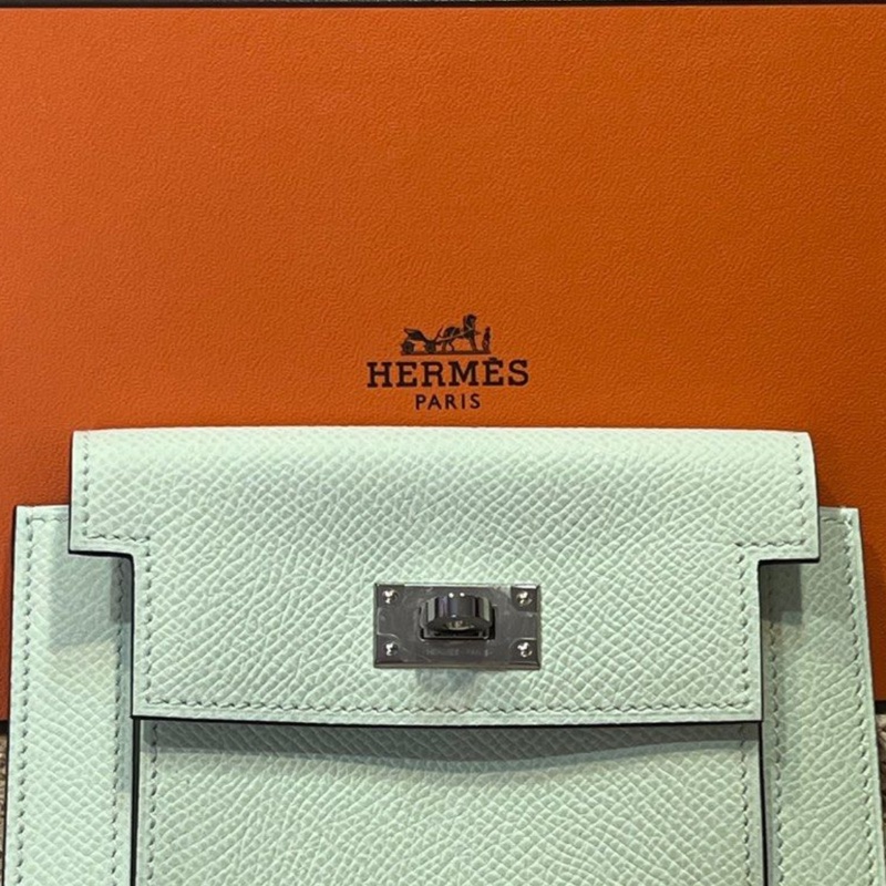 Hermes Kelly Pocket Compact Wallet-8