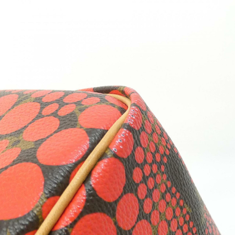 路易威登 Monogram Town（草間彌生）Speedy 30cm M40693 波士頓包-3