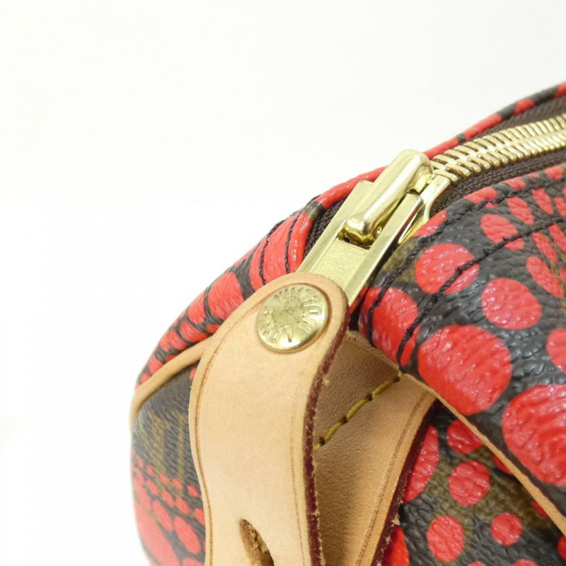 路易威登 Monogram Town（草間彌生）Speedy 30cm M40693 波士頓包-4