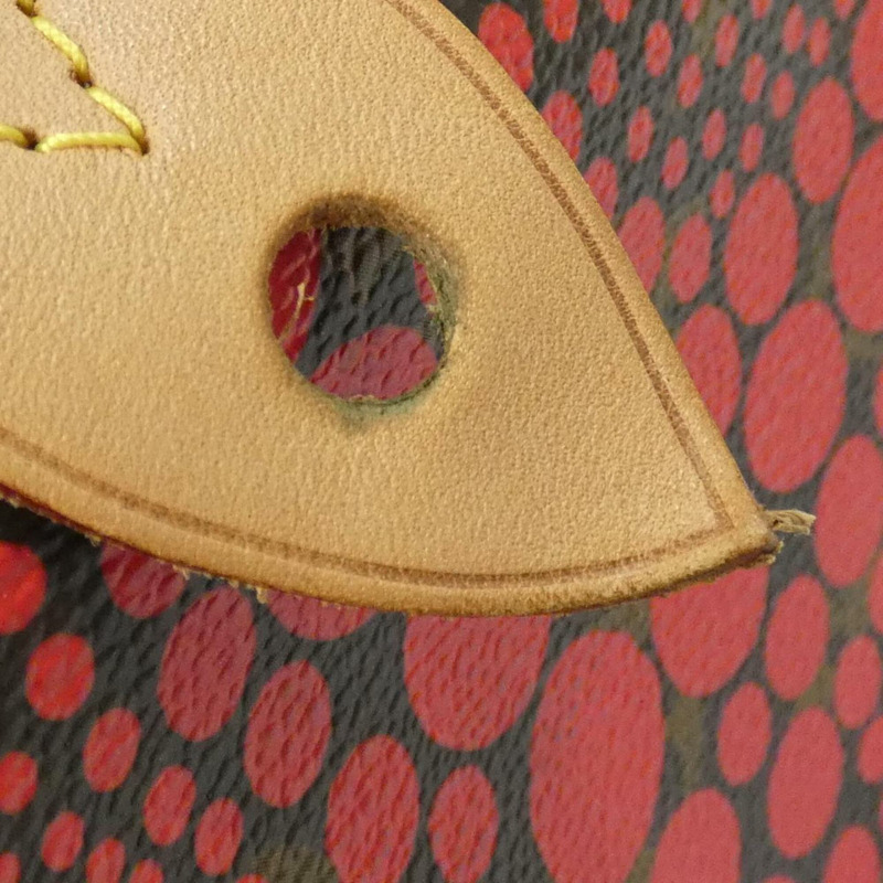 路易威登 Monogram Town（草間彌生）Speedy 30cm M40693 波士頓包-6