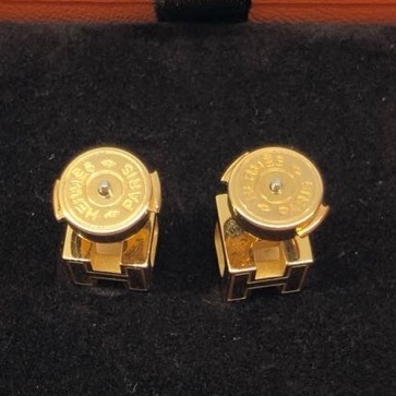 Hermès  愛馬仕·H型方型耳釘-7