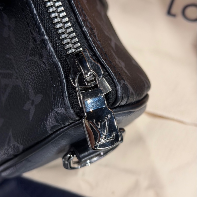 近全新🌟Louis Vuitton Keepall 25黑老花｜Classic Trend CT精品｜台北東區實體-6