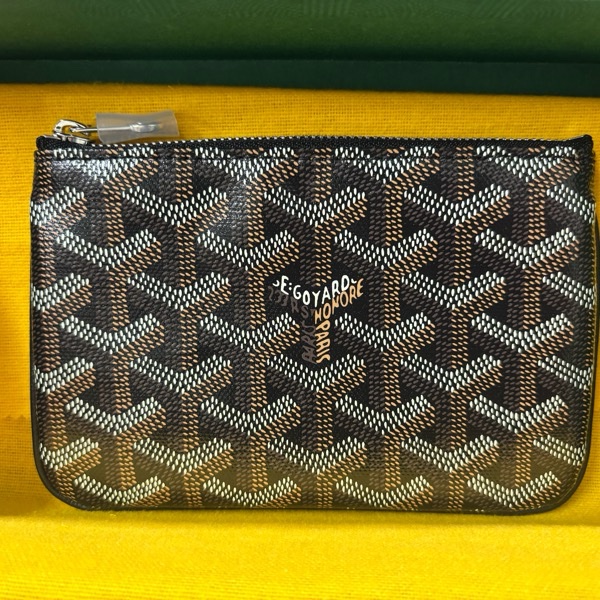 Goyard 零錢包 日本購入 購證-6