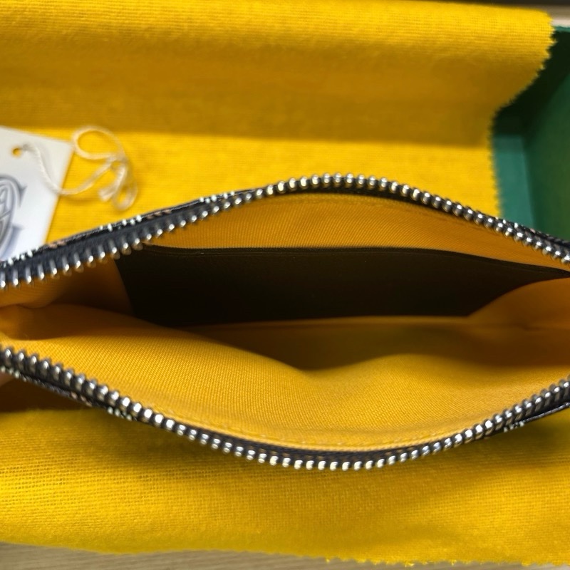 Goyard 零錢包 日本購入 購證-10