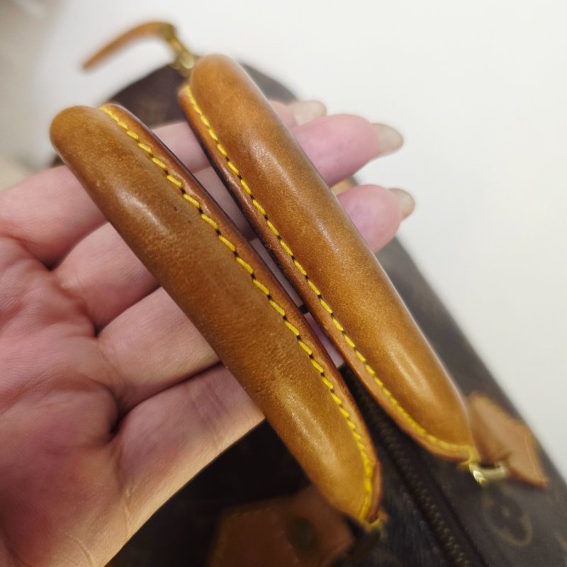 母親節特惠 Louis Vuitton LV原花 Speedy30 明星人手一顆 /母親節活動 贈精美可調式斜背帶-24