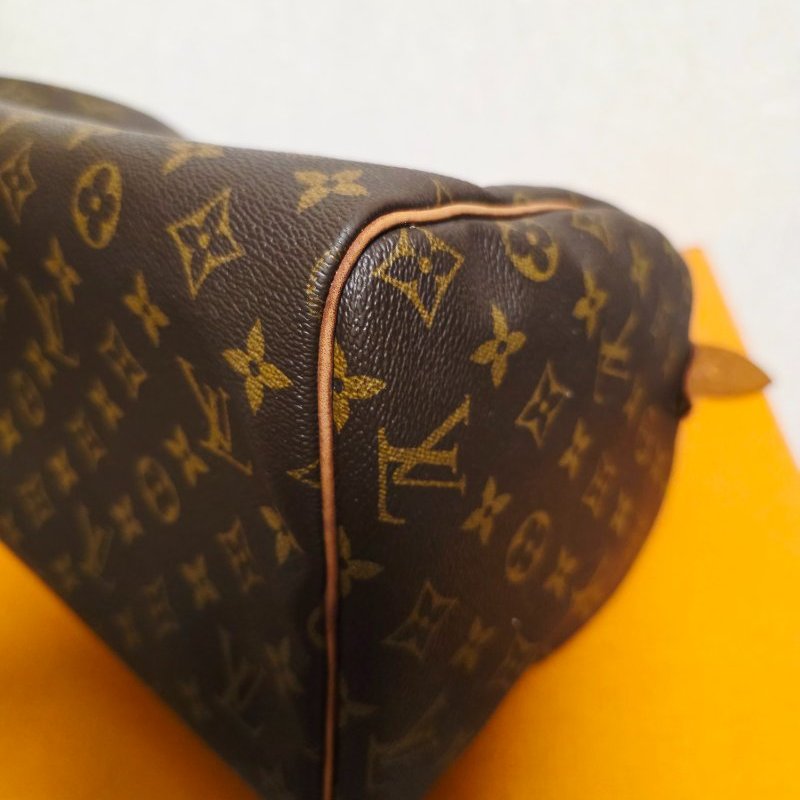 母親節特惠 Louis Vuitton LV原花 Speedy30 明星人手一顆 /母親節活動 贈精美可調式斜背帶-27