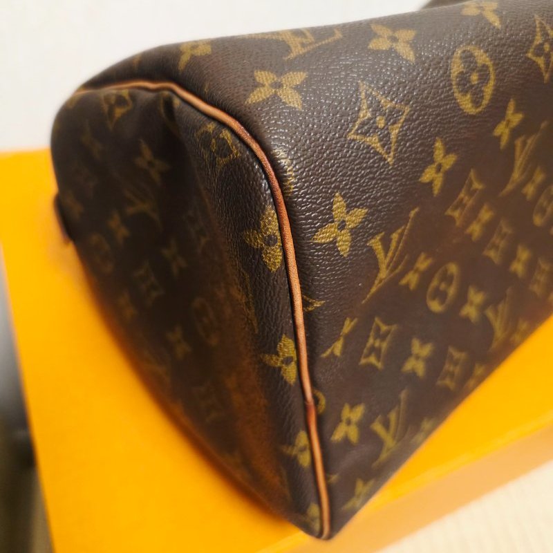 母親節特惠 Louis Vuitton LV原花 Speedy30 明星人手一顆 /母親節活動 贈精美可調式斜背帶-28