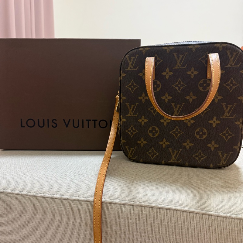 LV Monogram 便當盒 Papillon Trunk 小盒包 東京Amore購入 附盒防塵袋-0