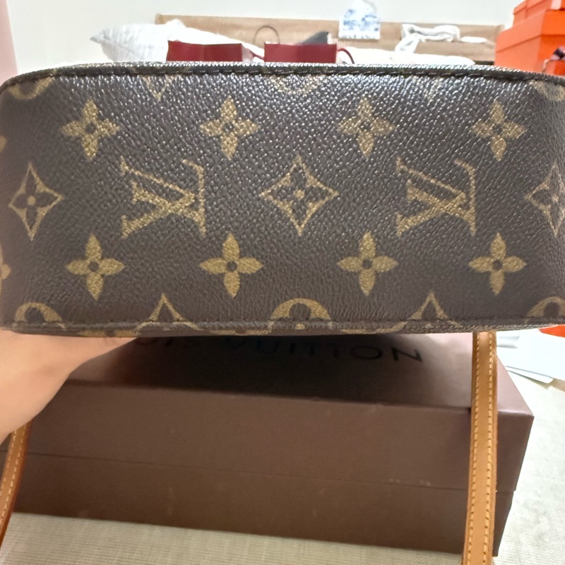 LV Monogram 便當盒 Papillon Trunk 小盒包 東京Amore購入 附盒防塵袋-2