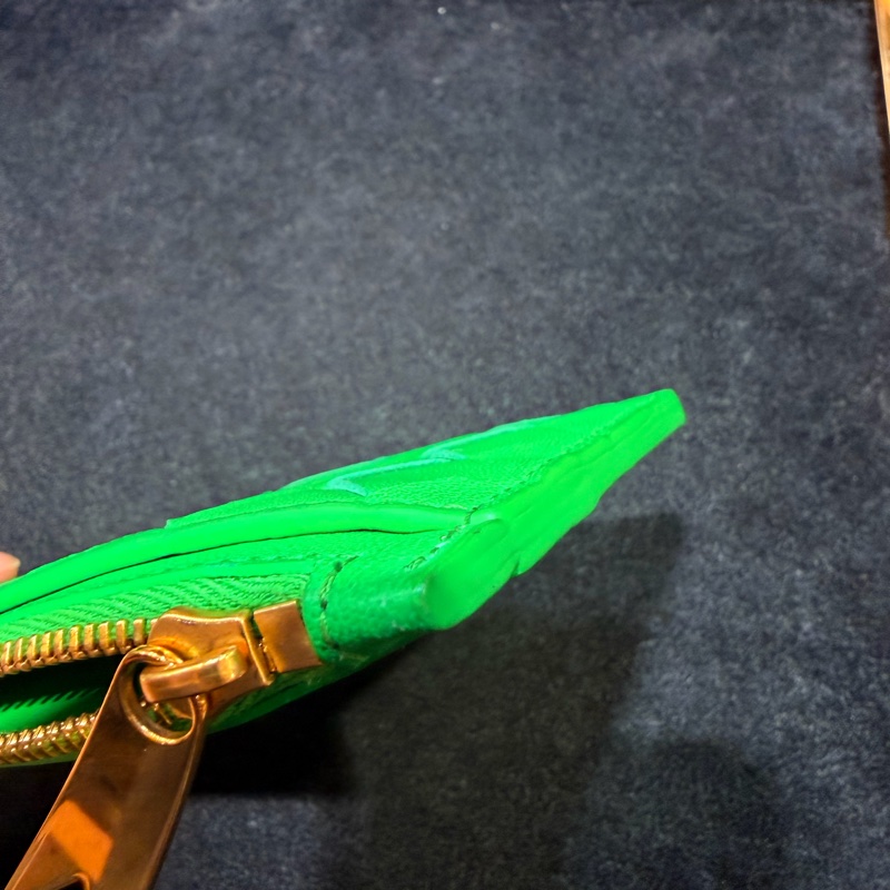 BV綠羊皮編織零錢包-18