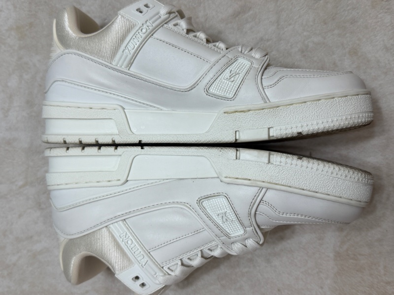 LV trainer 全白配色球鞋 運動鞋 女生38.5-39可穿-2