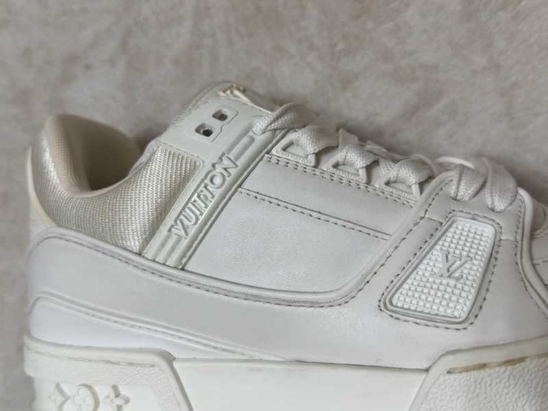 LV trainer 全白配色球鞋 運動鞋 女生38.5-39可穿-5