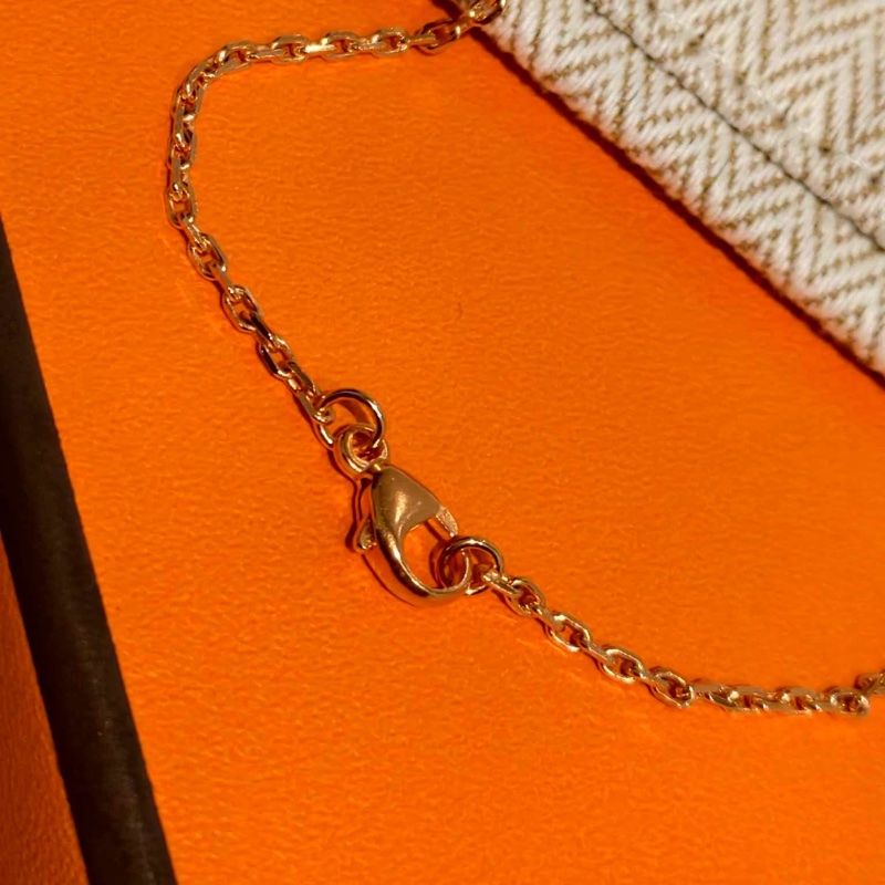 Hermes Mini Pop H 白色 玫瑰金-4