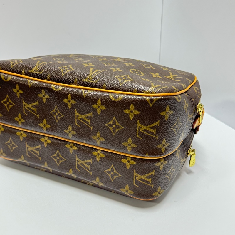 【經典永存🎻】 LV 經典老花 雙層記者包/相機包 （專櫃10.3萬）-19