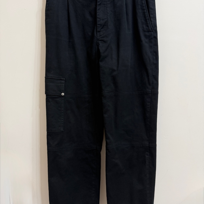 Loewe 黑色工裝褲-0