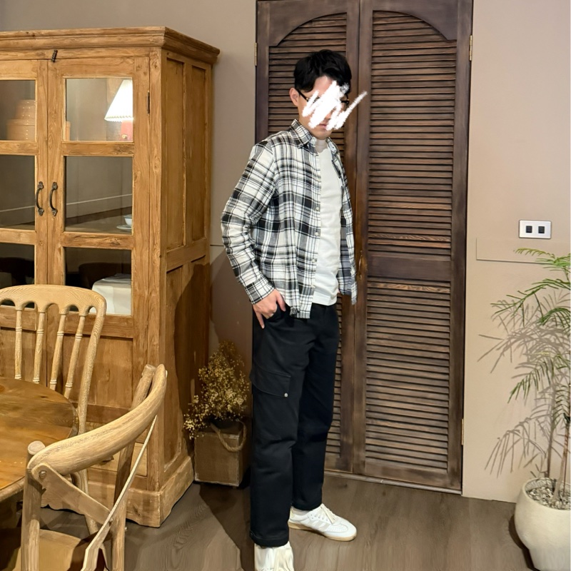 Loewe 黑色工裝褲-8