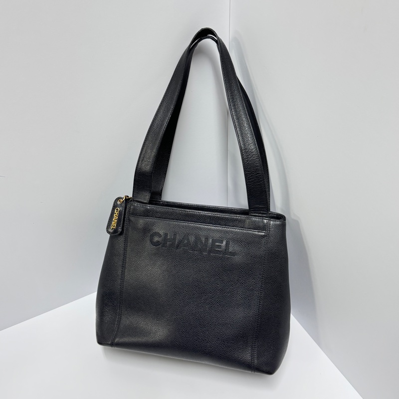 【超新‼️】Chanel 魚子醬牛皮 肩背托特包 （專櫃261,300）-5