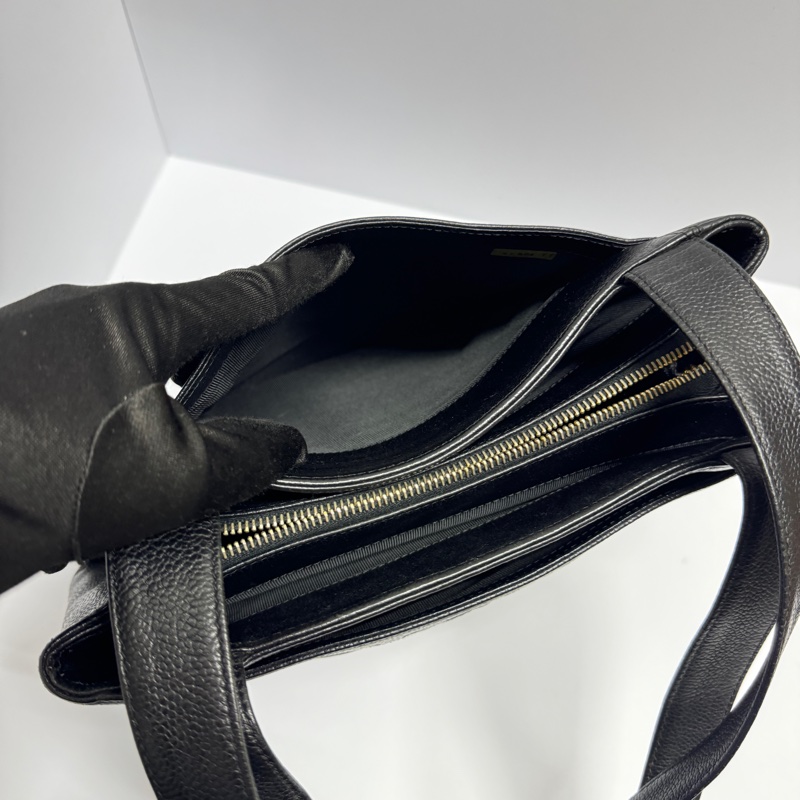 【超新‼️】Chanel 魚子醬牛皮 肩背托特包 （專櫃261,300）-13