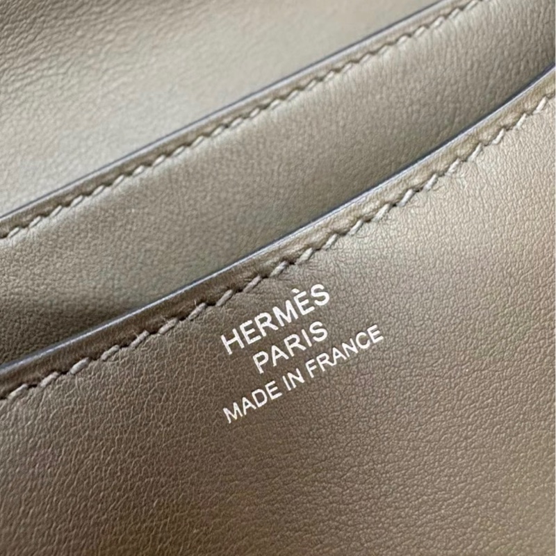 愛馬仕hermes constance19橄欖綠銀扣 swift-5