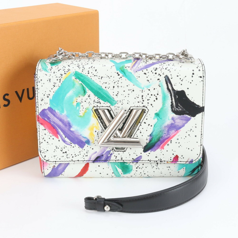 路易威登 Splash Print Twist MM M53857 雙向鏈條單肩包/斜背包（女款）-3