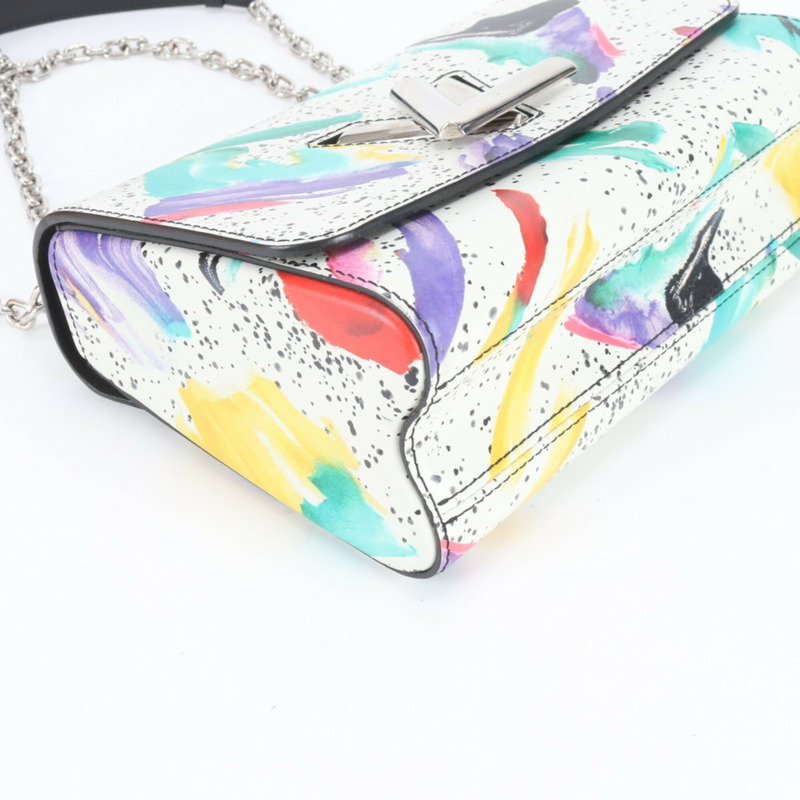 路易威登 Splash Print Twist MM M53857 雙向鏈條單肩包/斜背包（女款）-4